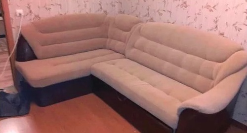 Перетяжка углового дивана. ЗАО Москвы